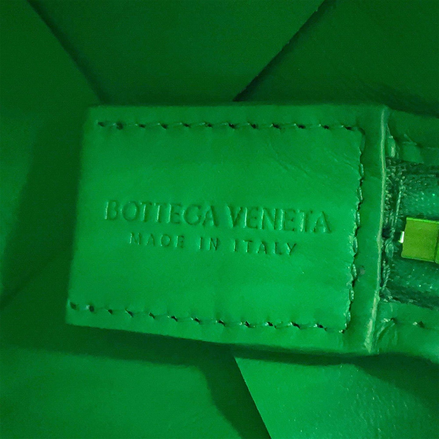 Bottega Veneta Mini Lambskin Intreccio Cassette Camera Bag