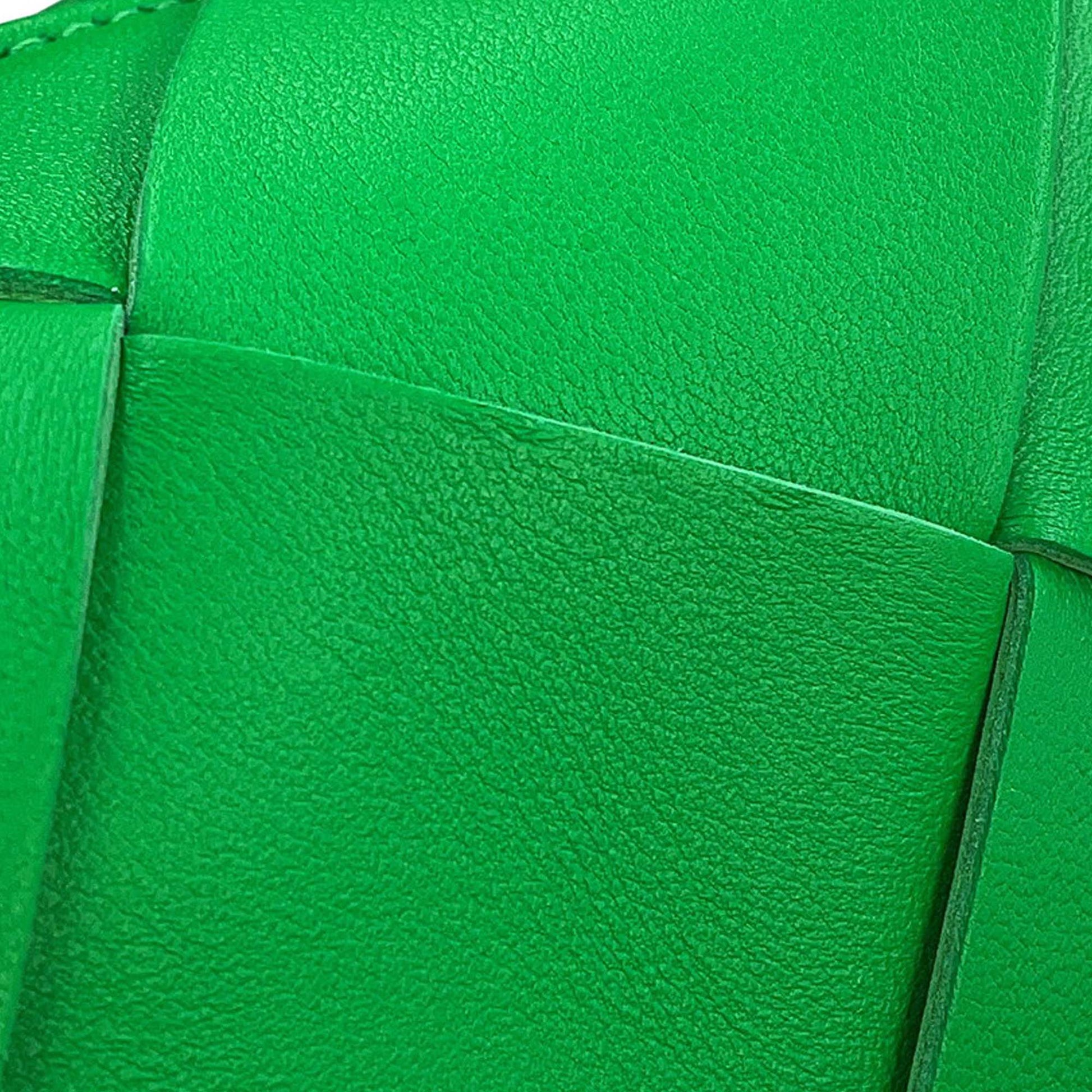 Bottega Veneta Mini Lambskin Intreccio Cassette Camera Bag