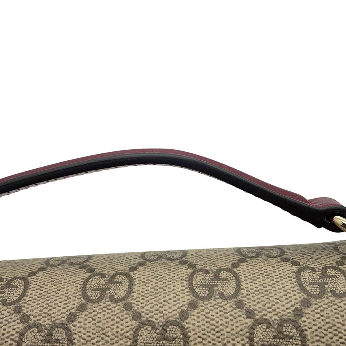 Gucci GG Supreme Horsebit 1955 Top Handle Bag