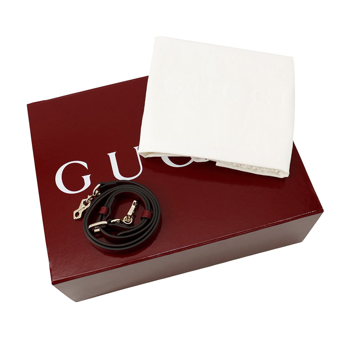 Gucci GG Supreme Horsebit 1955 Top Handle Bag