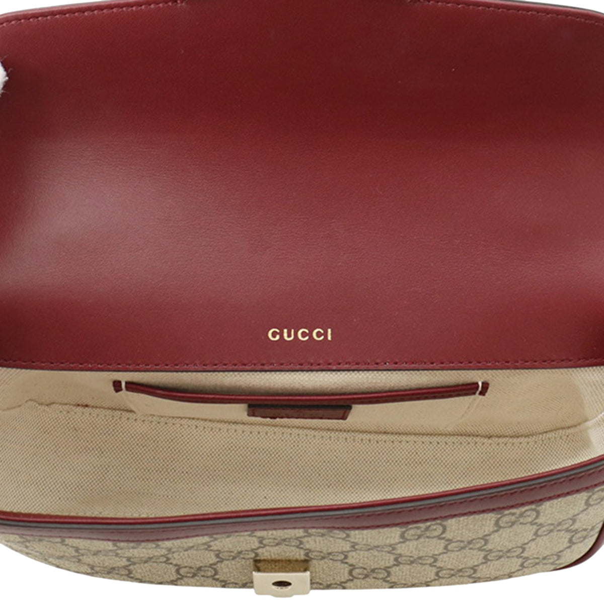 Gucci GG Supreme Horsebit 1955 Top Handle Bag