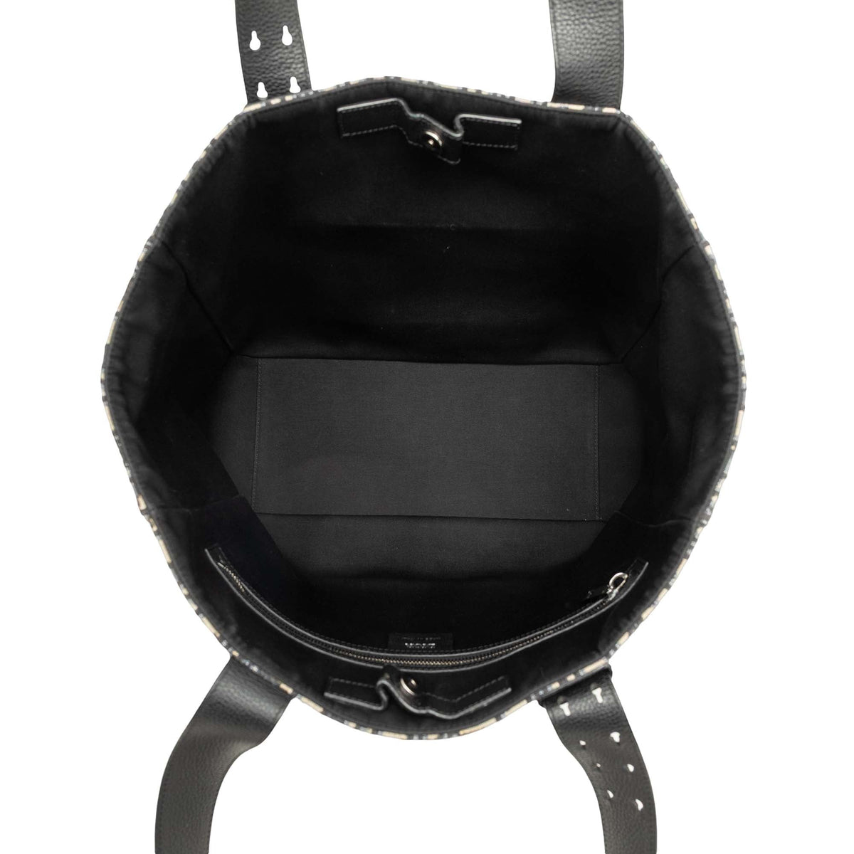 Dior Oblique Canvas Saddle Tote — Blue