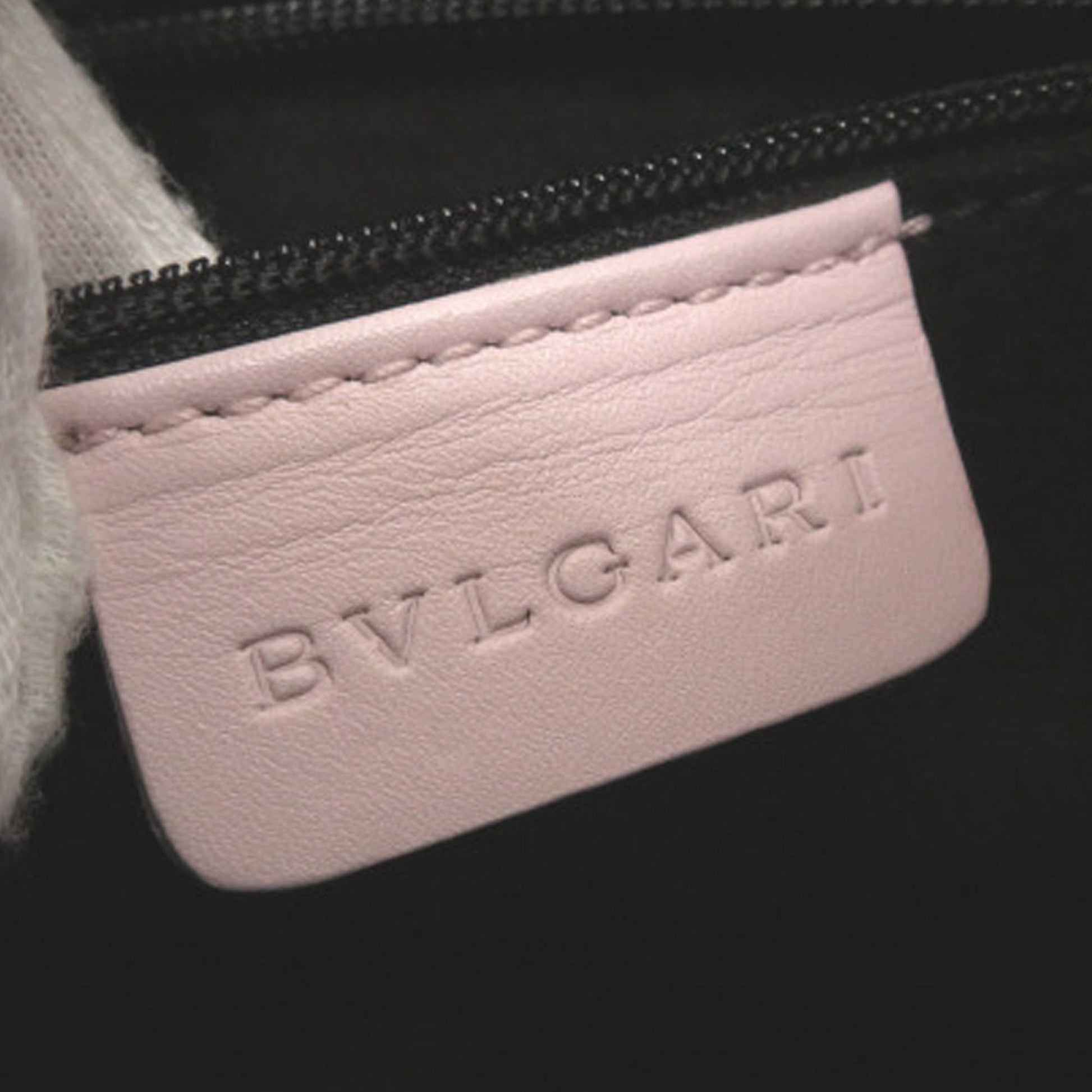 Bvlgari Logomania Leather Shoulder Bag
