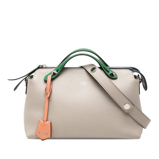 Fendi Medium Tricolor Leather By The Way Satchel
