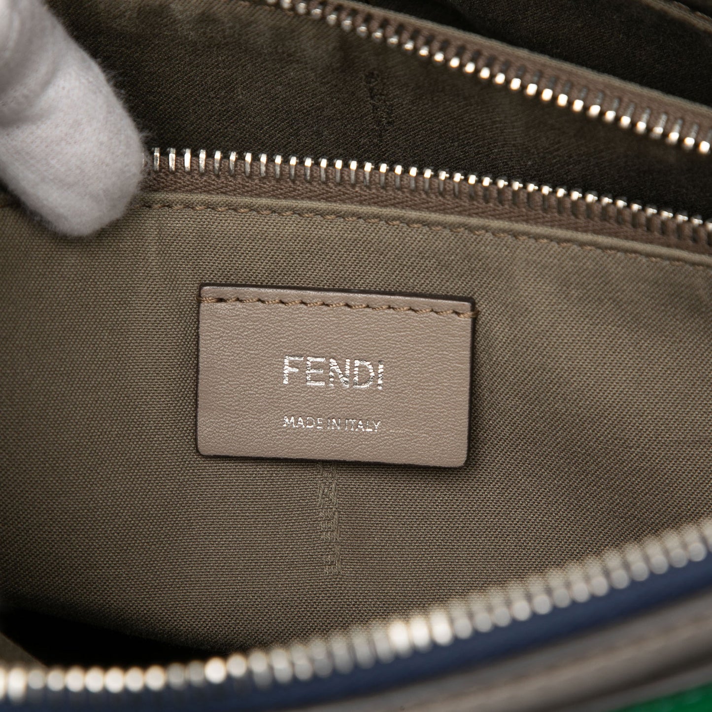Fendi Medium Tricolor Leather By The Way Satchel