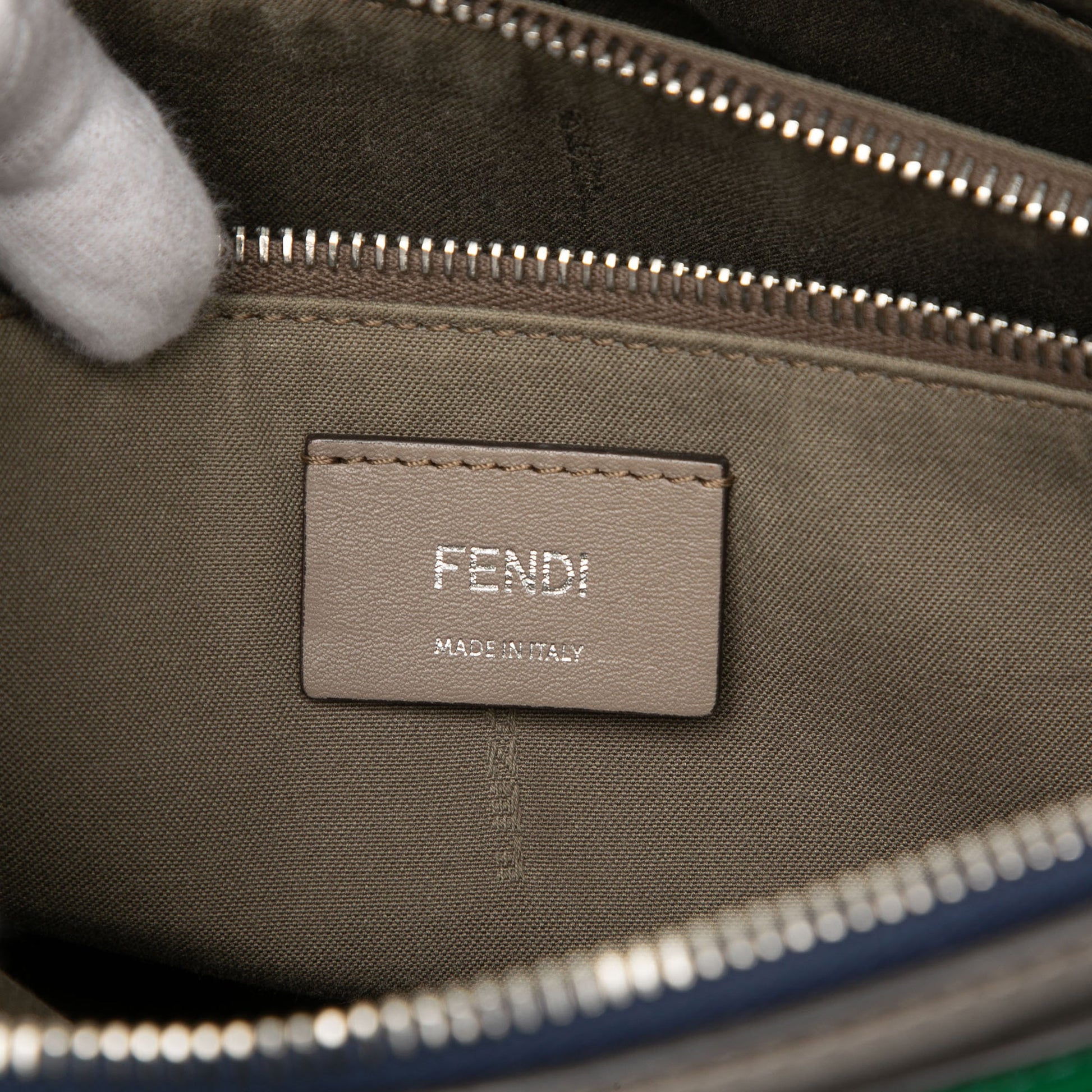 Fendi Medium Tricolor Leather By The Way Satchel