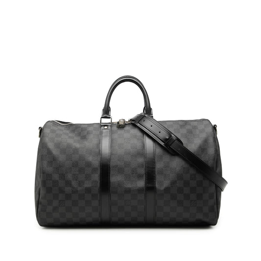 Louis Vuitton Damier Graphite Keepall Bandouliere 45