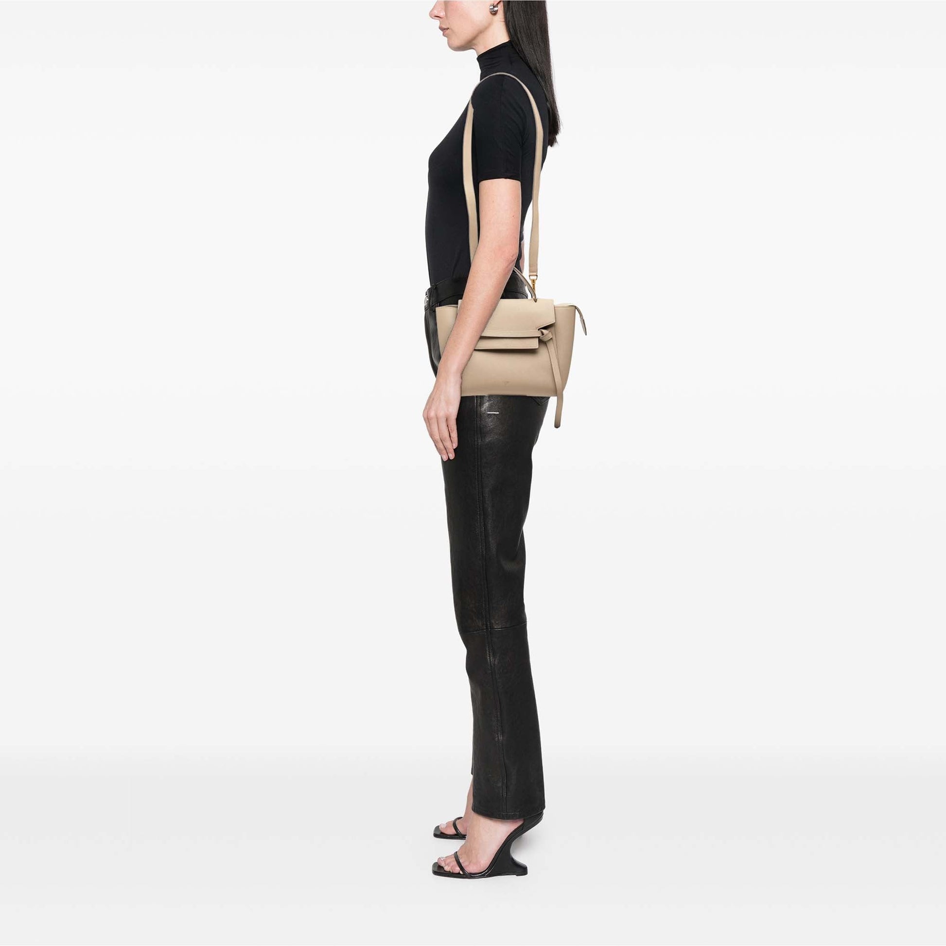 Celine Micro Grained Calfskin Belt Bag