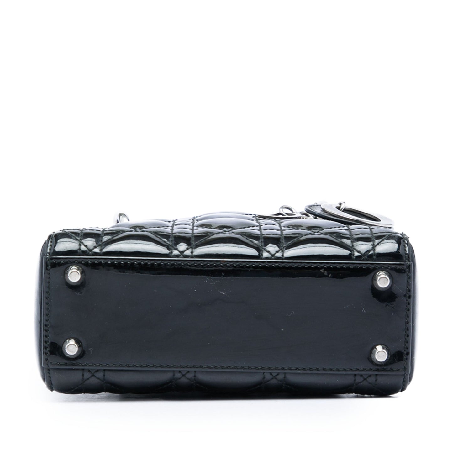 Dior Mini Patent Cannage Lady Dior