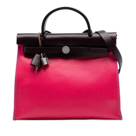 Hermès Toile H Berline Herbag Zip 31
