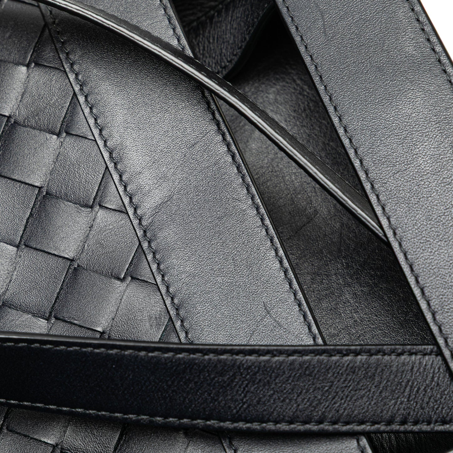 Bottega Veneta Nappa Intrecciato Messenger Bag