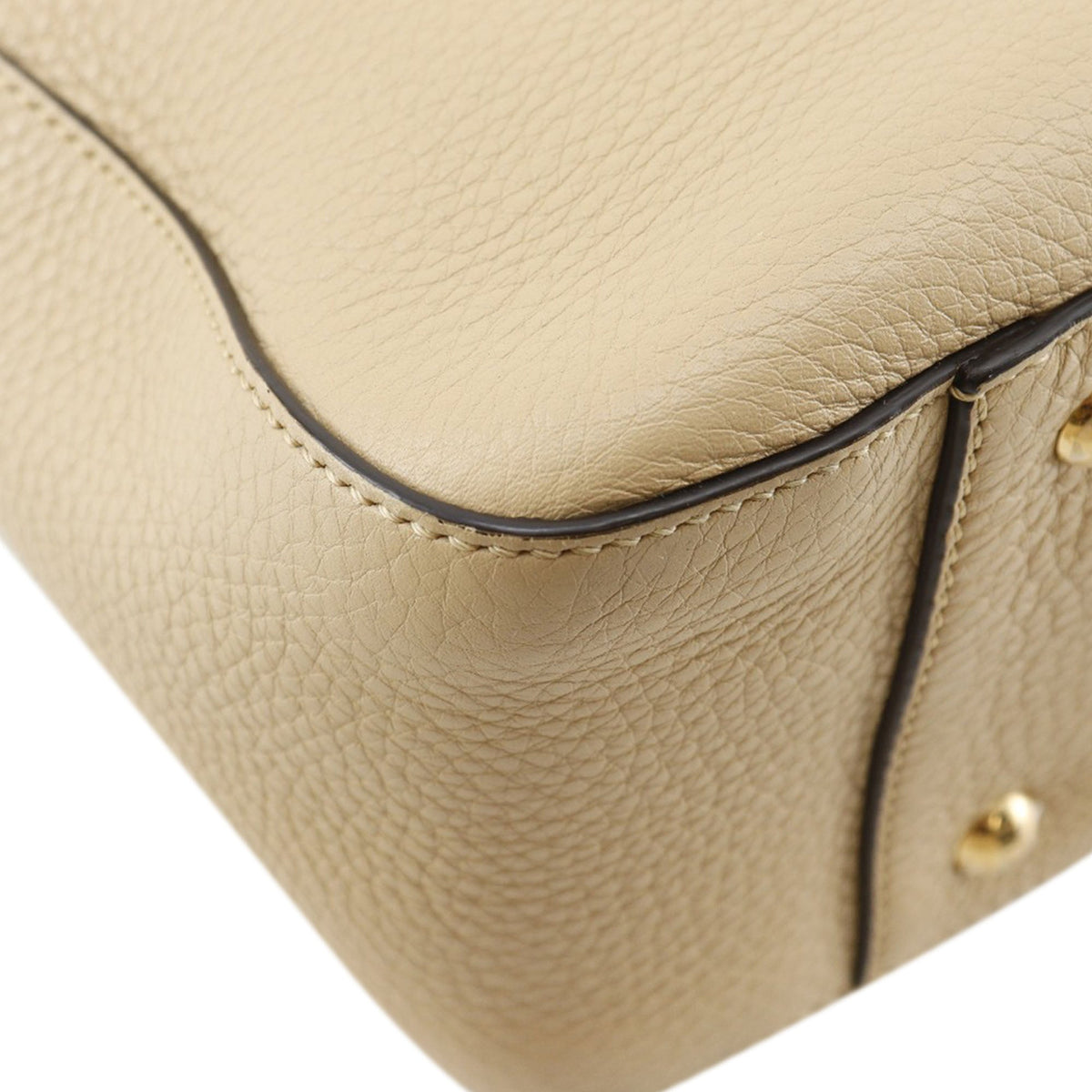 Fendi Small Leather Selleria FF Tote