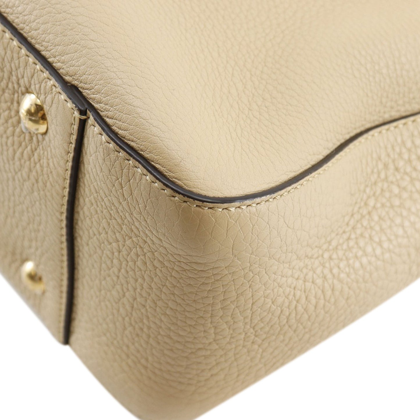 Fendi Small Leather Selleria FF Tote
