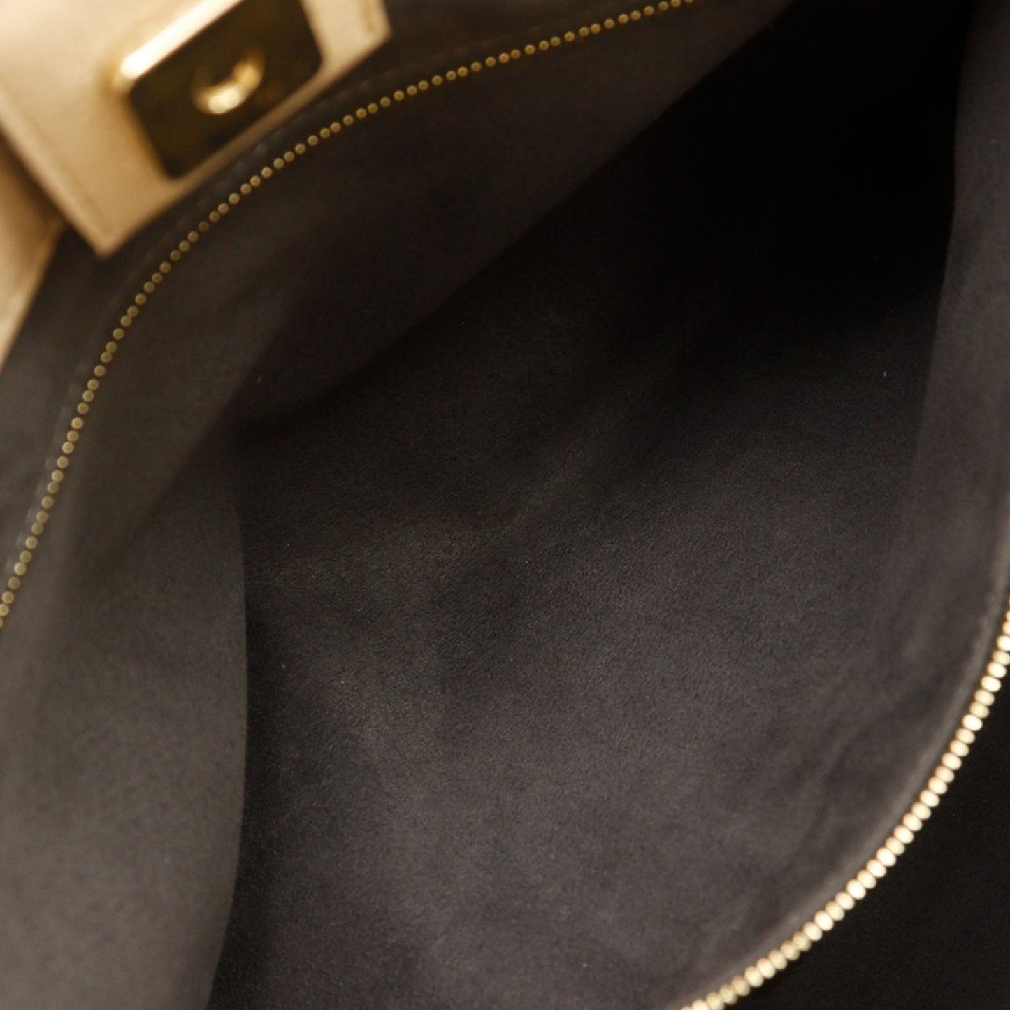 Fendi Small Leather Selleria FF Tote