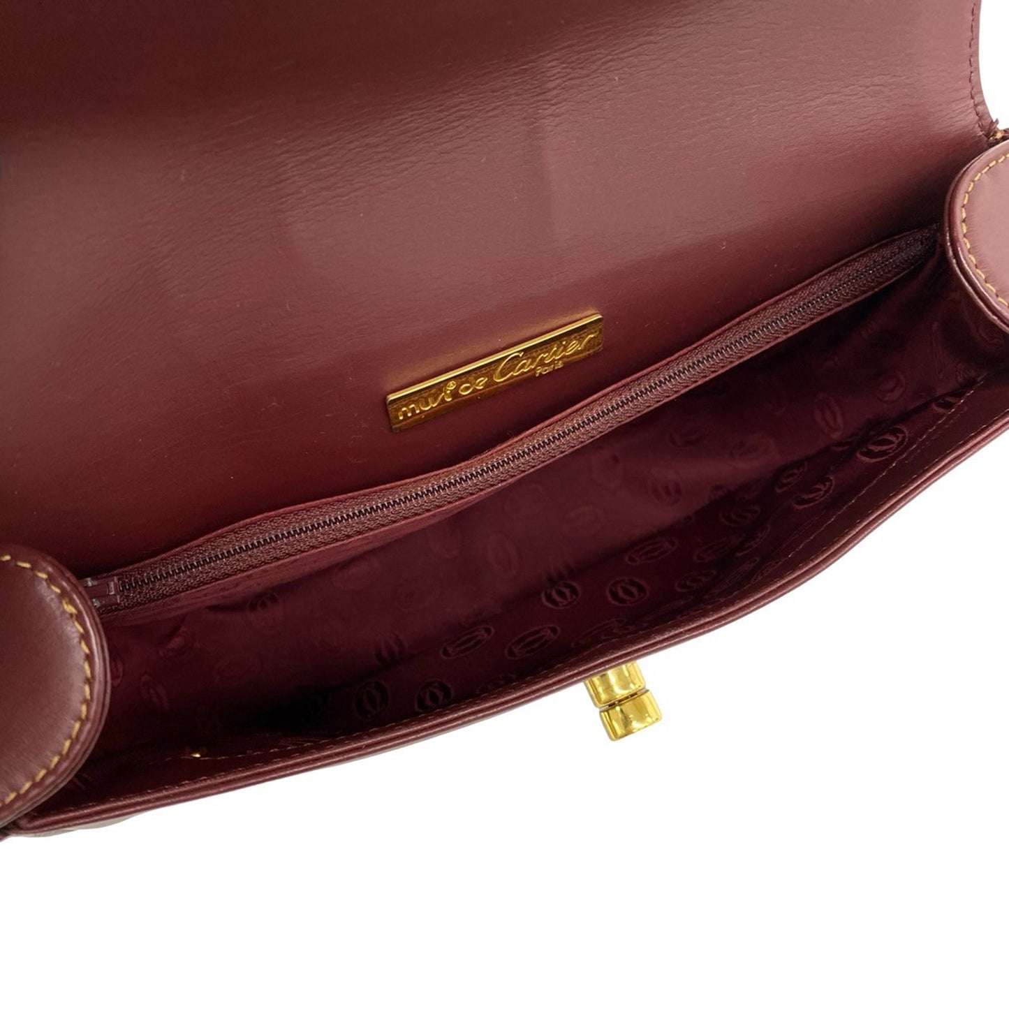 Cartier Leather Must De Cartier Crossbody