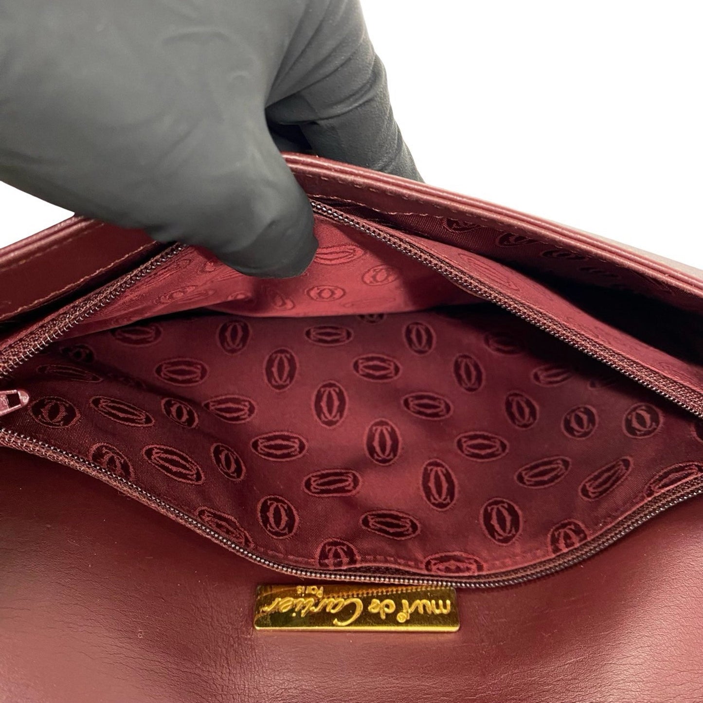 Cartier Leather Must De Cartier Crossbody