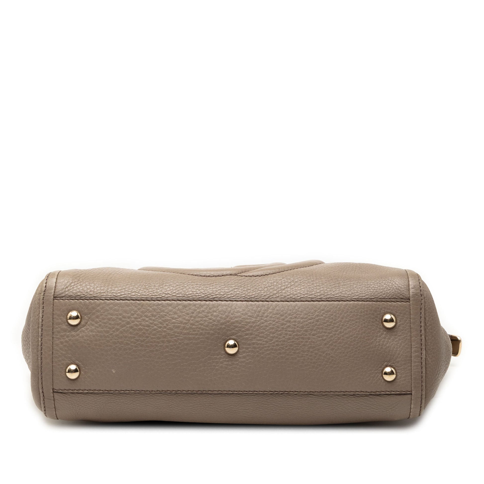 Small Leather Soho Working Tote