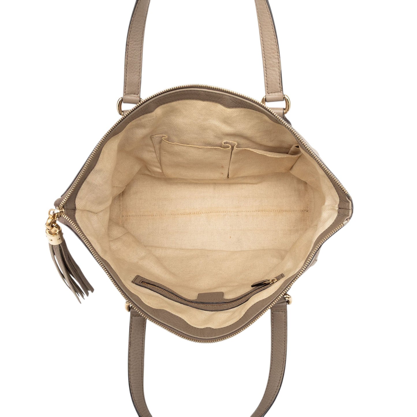 Small Leather Soho Working Tote