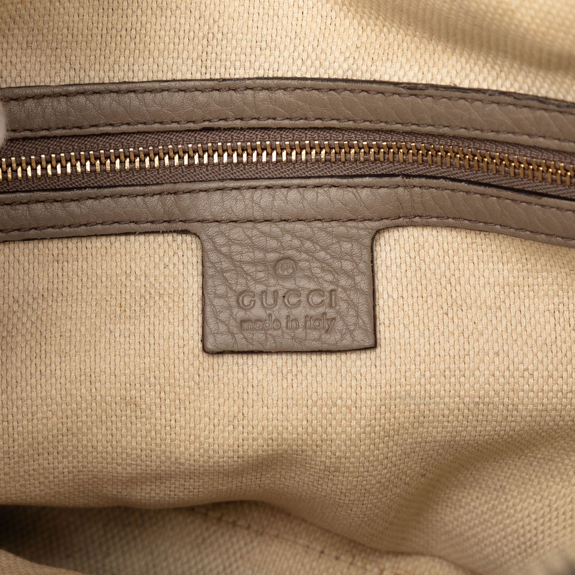 Small Leather Soho Working Tote