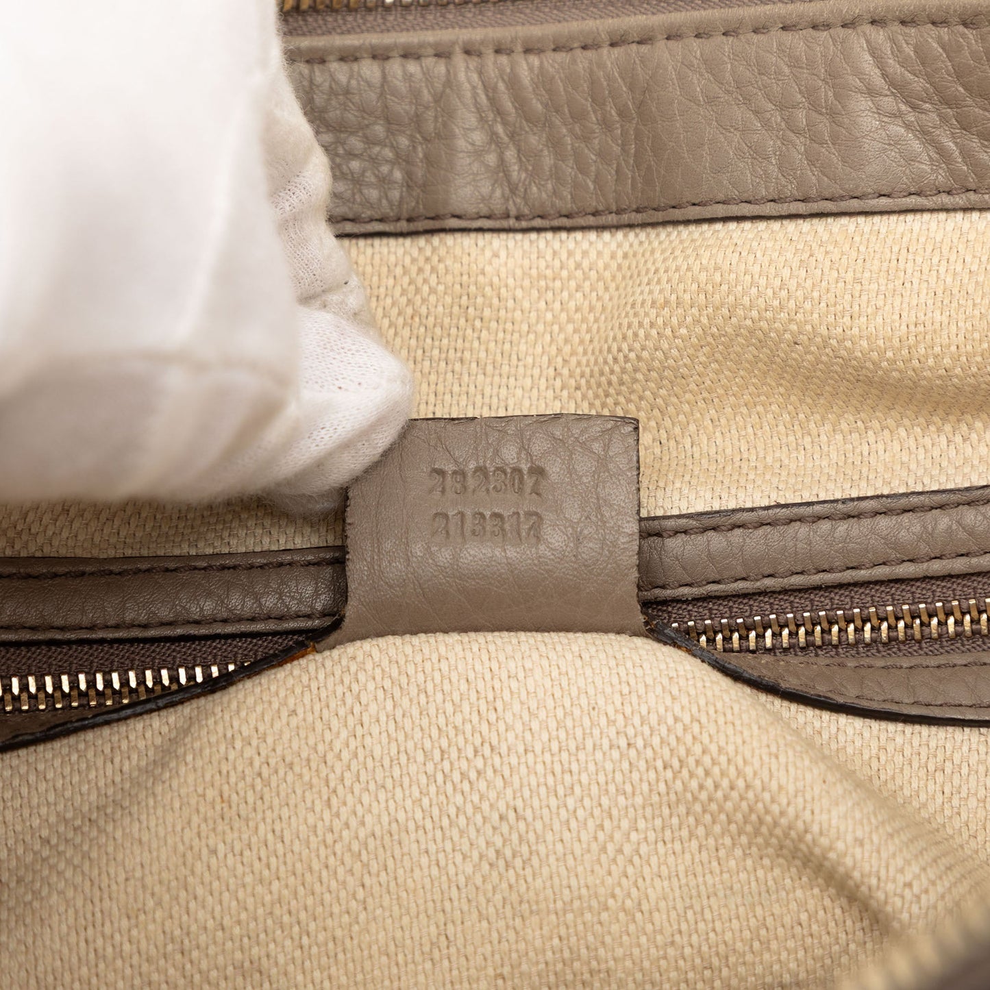 Small Leather Soho Working Tote