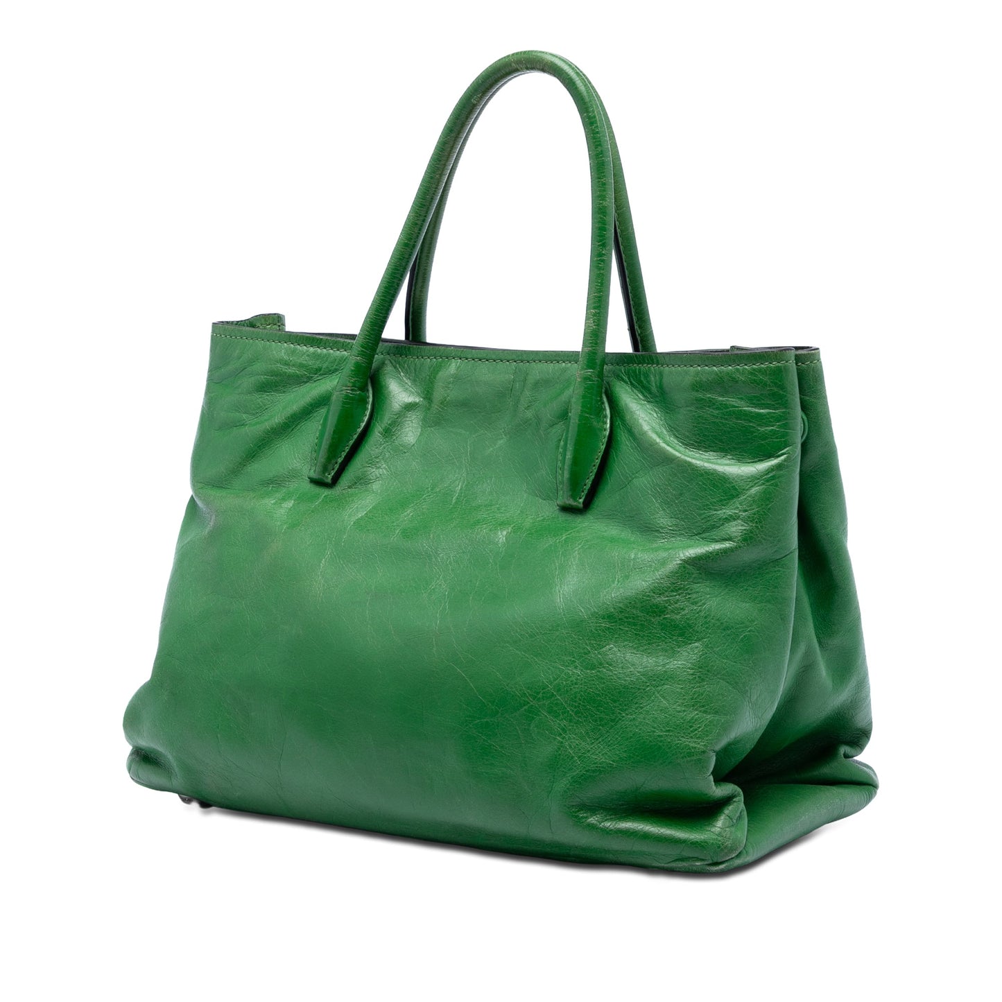 Miu Miu Vitello Shine Satchel