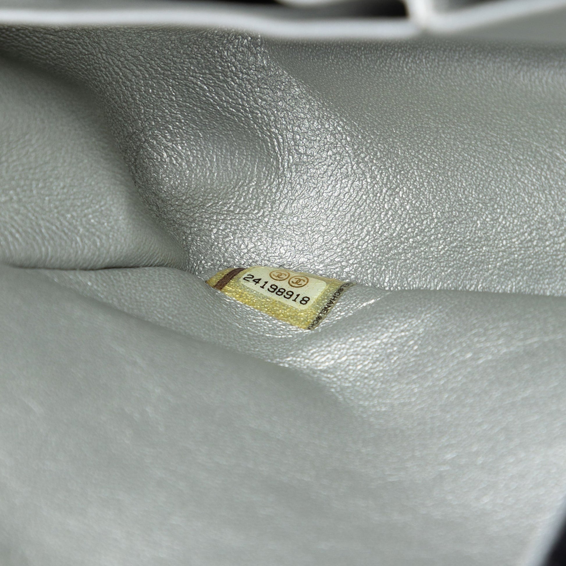 Chanel Medium Classic Quilted Tweed and Metallic Lambskin Double Flap