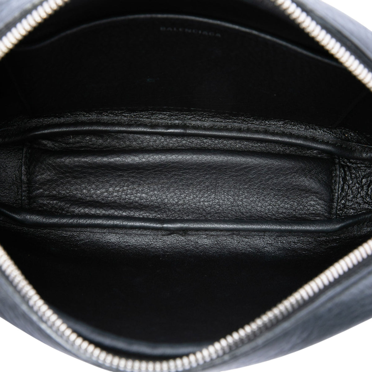 Balenciaga Leather Campaign Logo Everyday Camera Bag XS