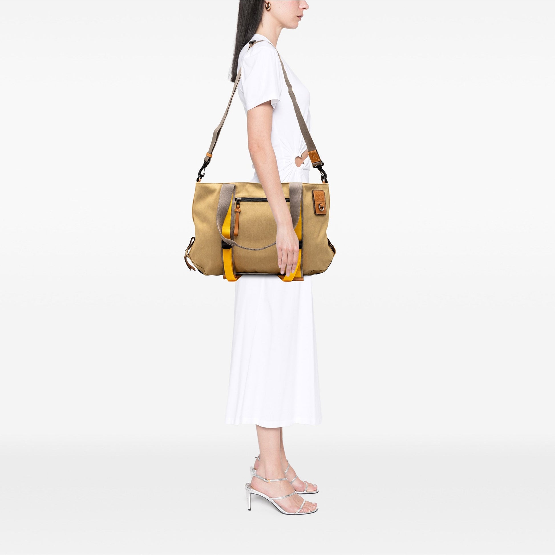 LOEWE Canvas Eye Nature Tote