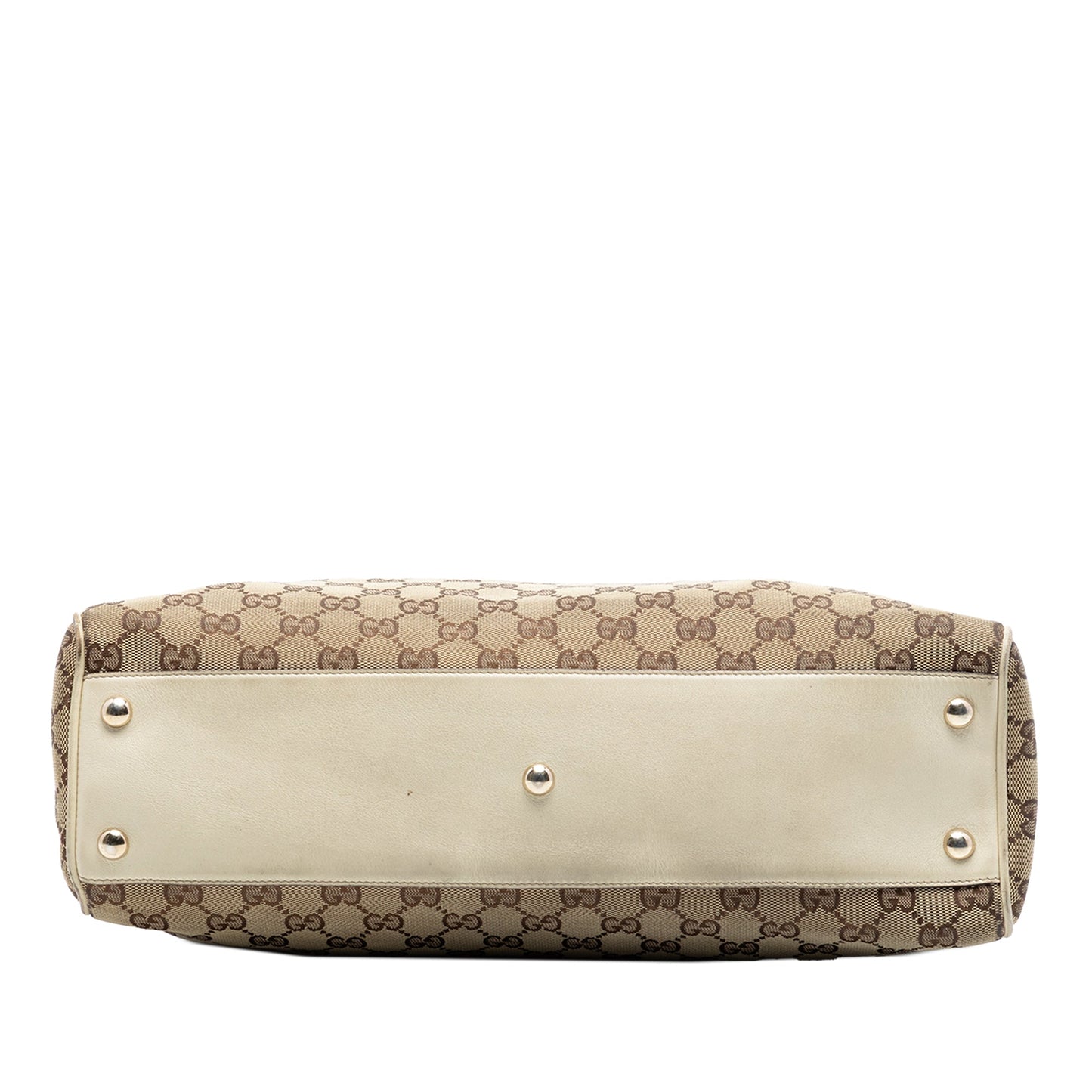 Medium GG Canvas Braided Peggy Tote