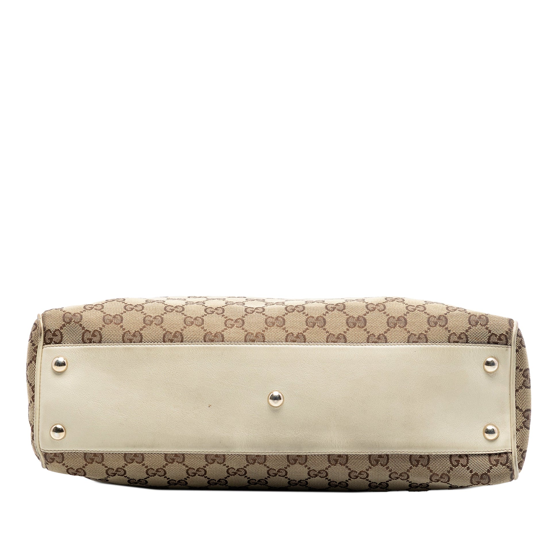 Medium GG Canvas Braided Peggy Tote