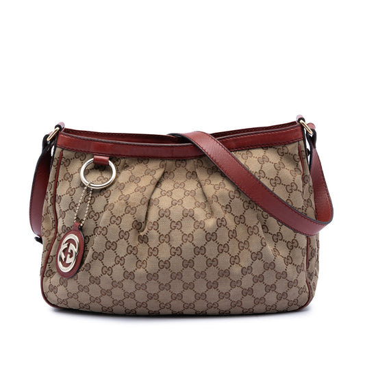 Gucci GG Canvas Sukey Crossbody