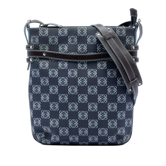 LOEWE Anagram Coated Canvas Crossbody