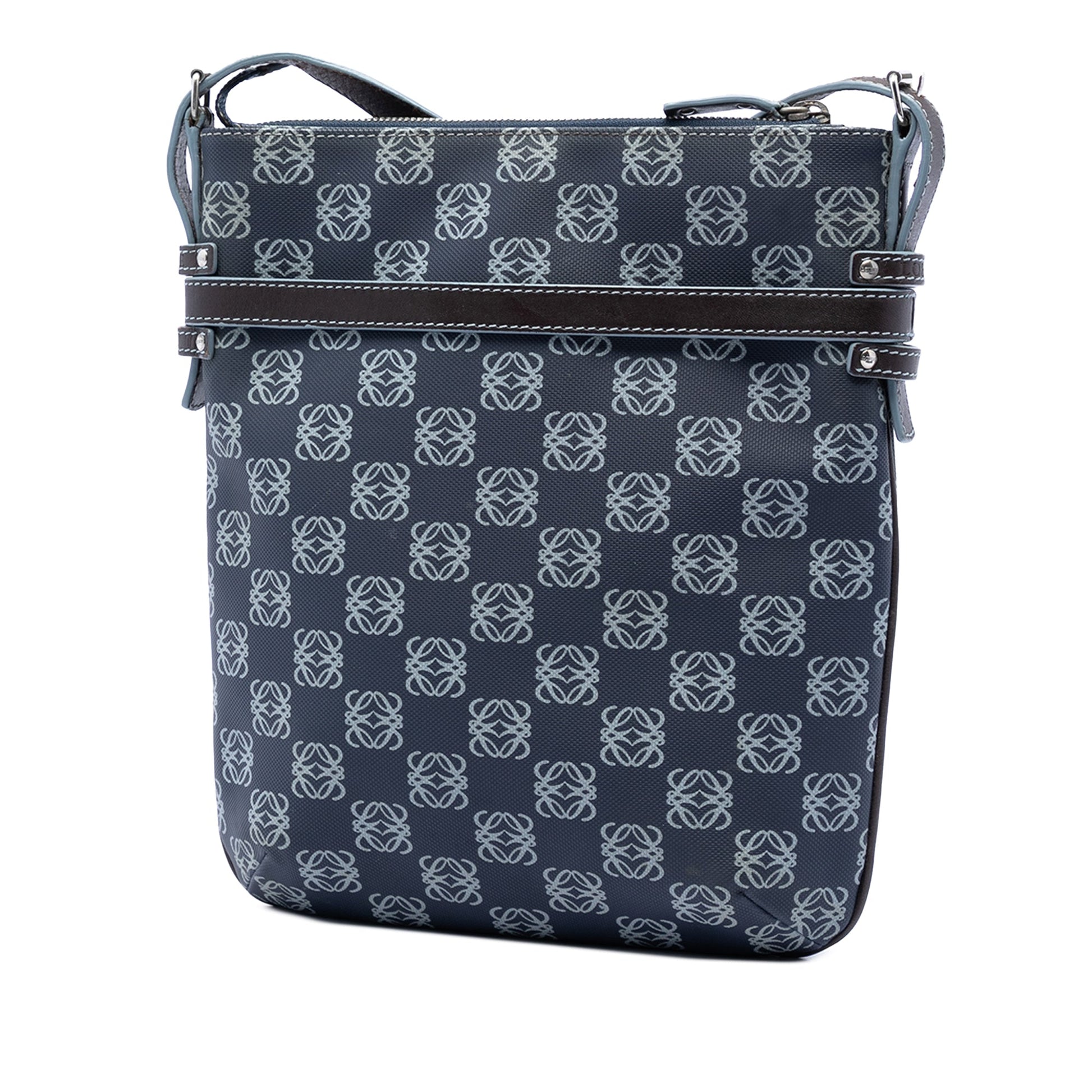 LOEWE Anagram Coated Canvas Crossbody