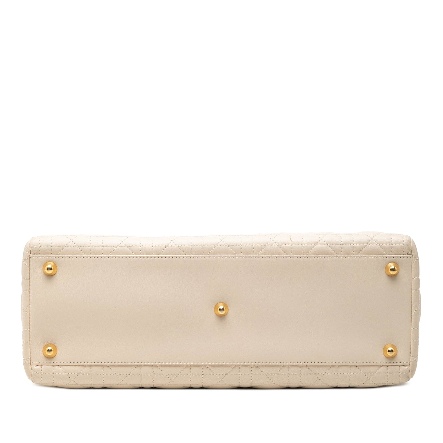 Dior Large Lambskin Cannage Lady Dior