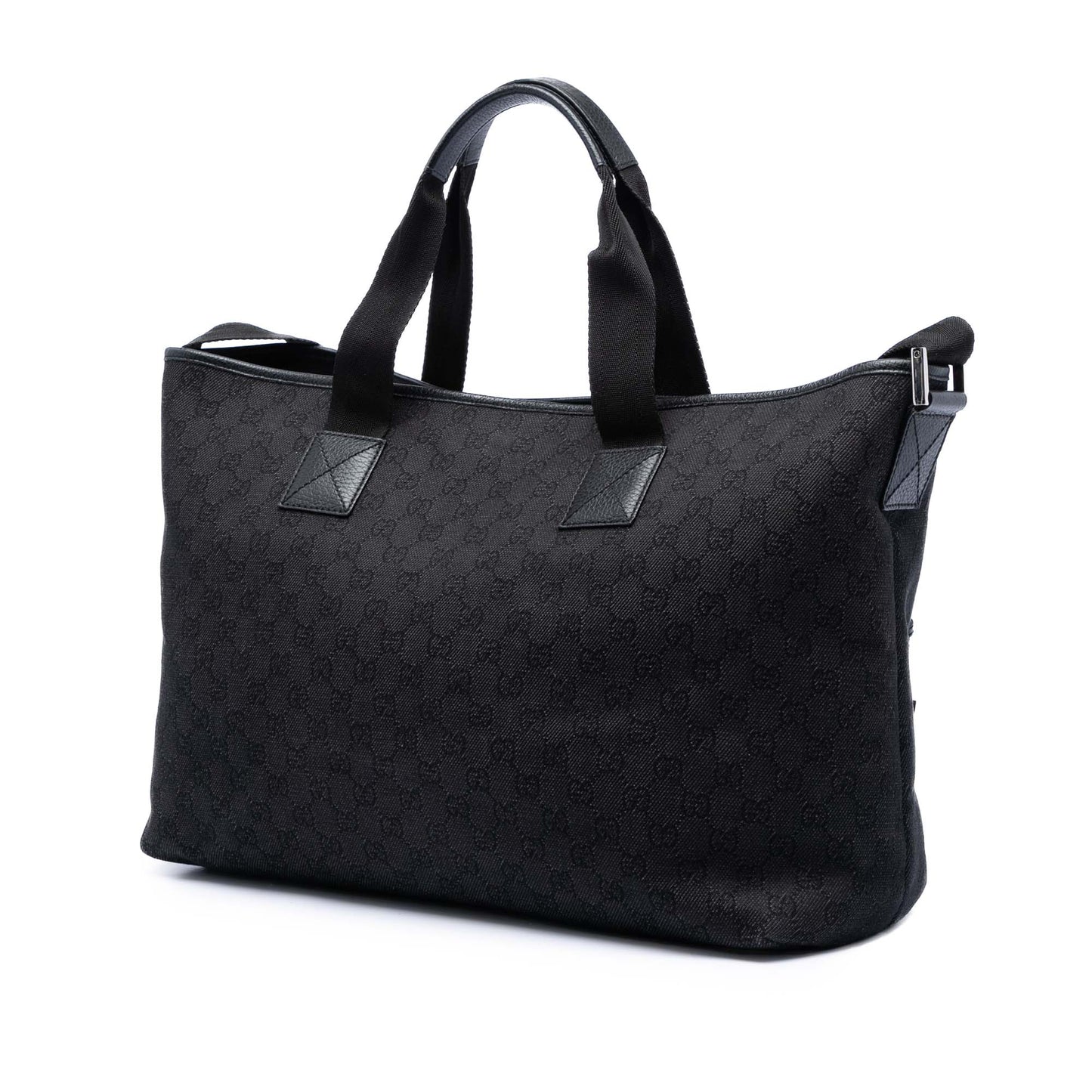 GG Denim Satchel
