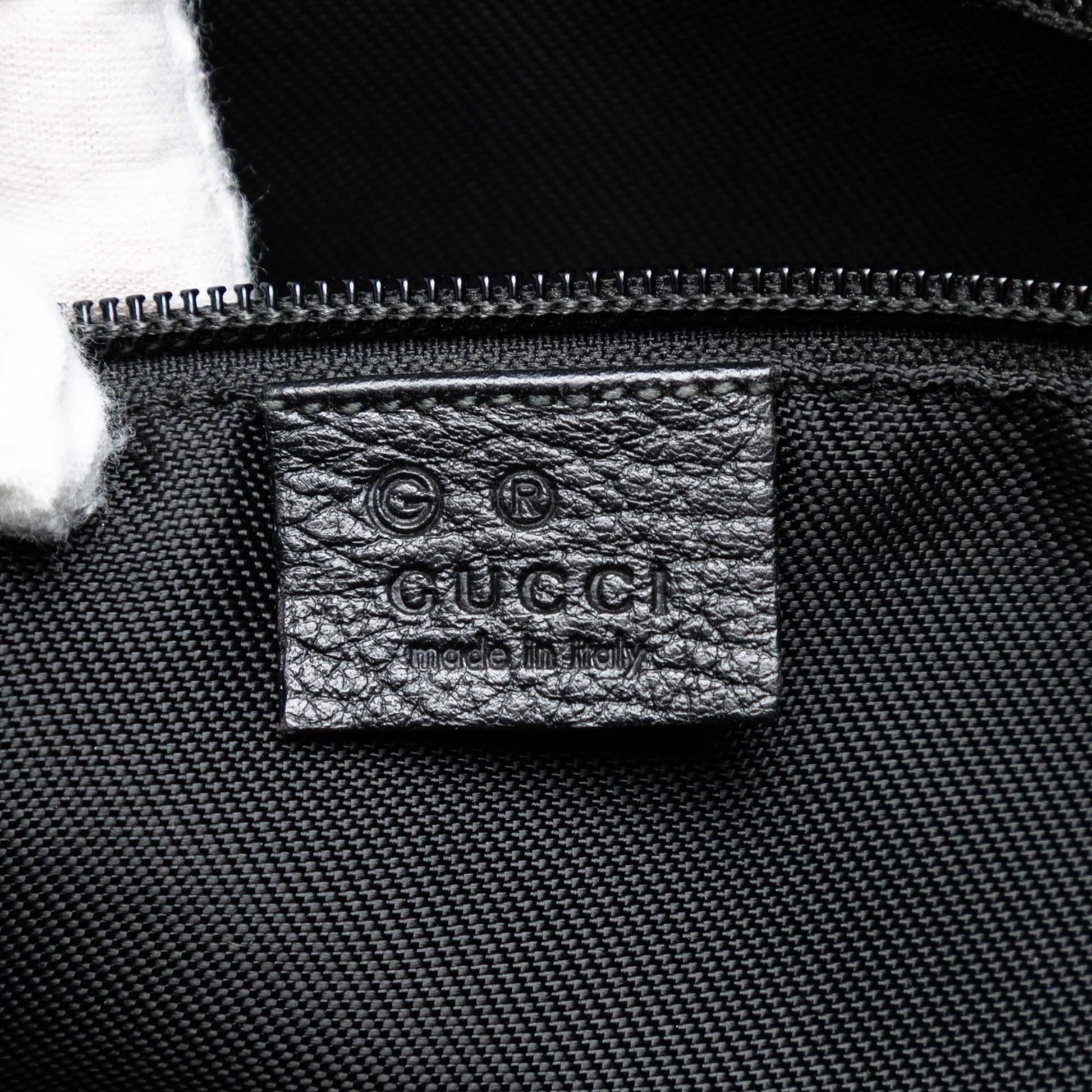 GG Denim Satchel