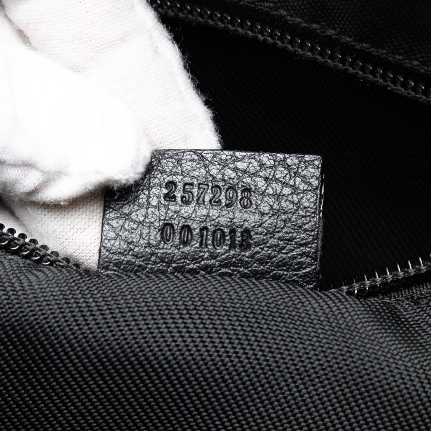 GG Denim Satchel