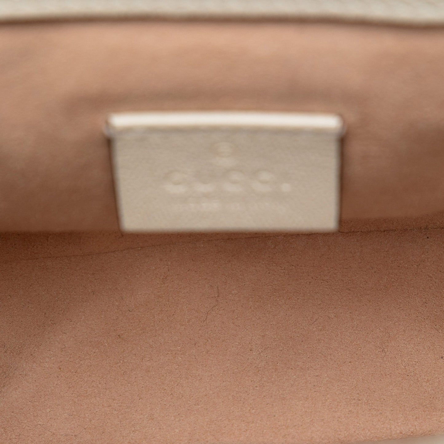 Gucci Mini GG Supreme and Calfskin Padlock Flap Pocket Satchel