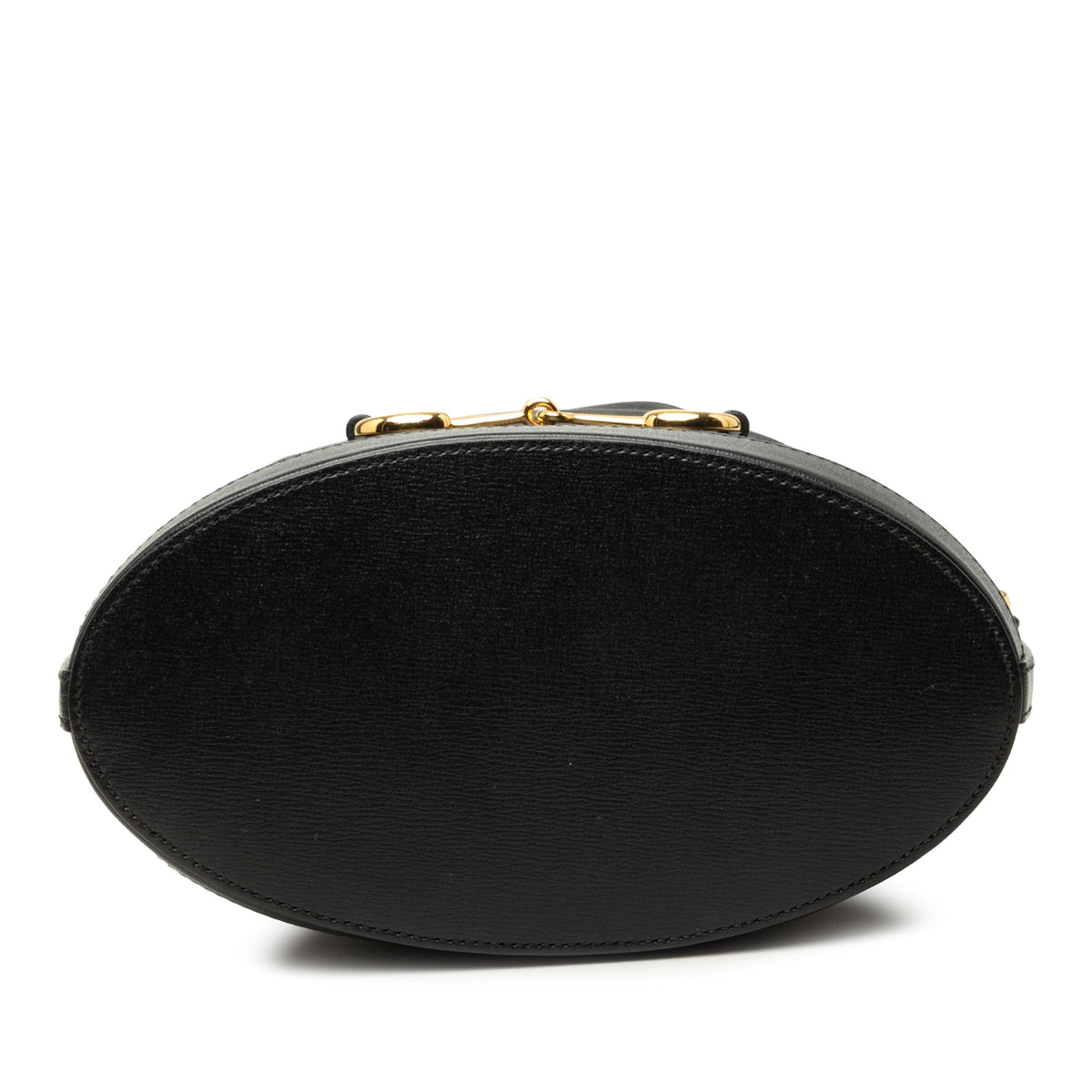 Gucci Calfskin Horsebit 1955 Bucket Bag — Black