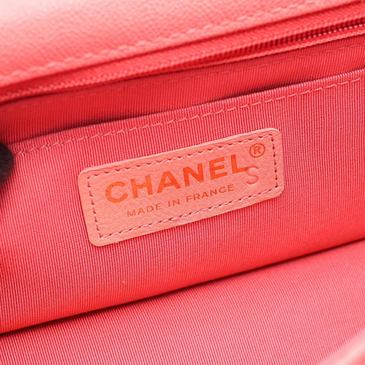 Chanel Quilted Caviar Buckle Strap Flap — Pink