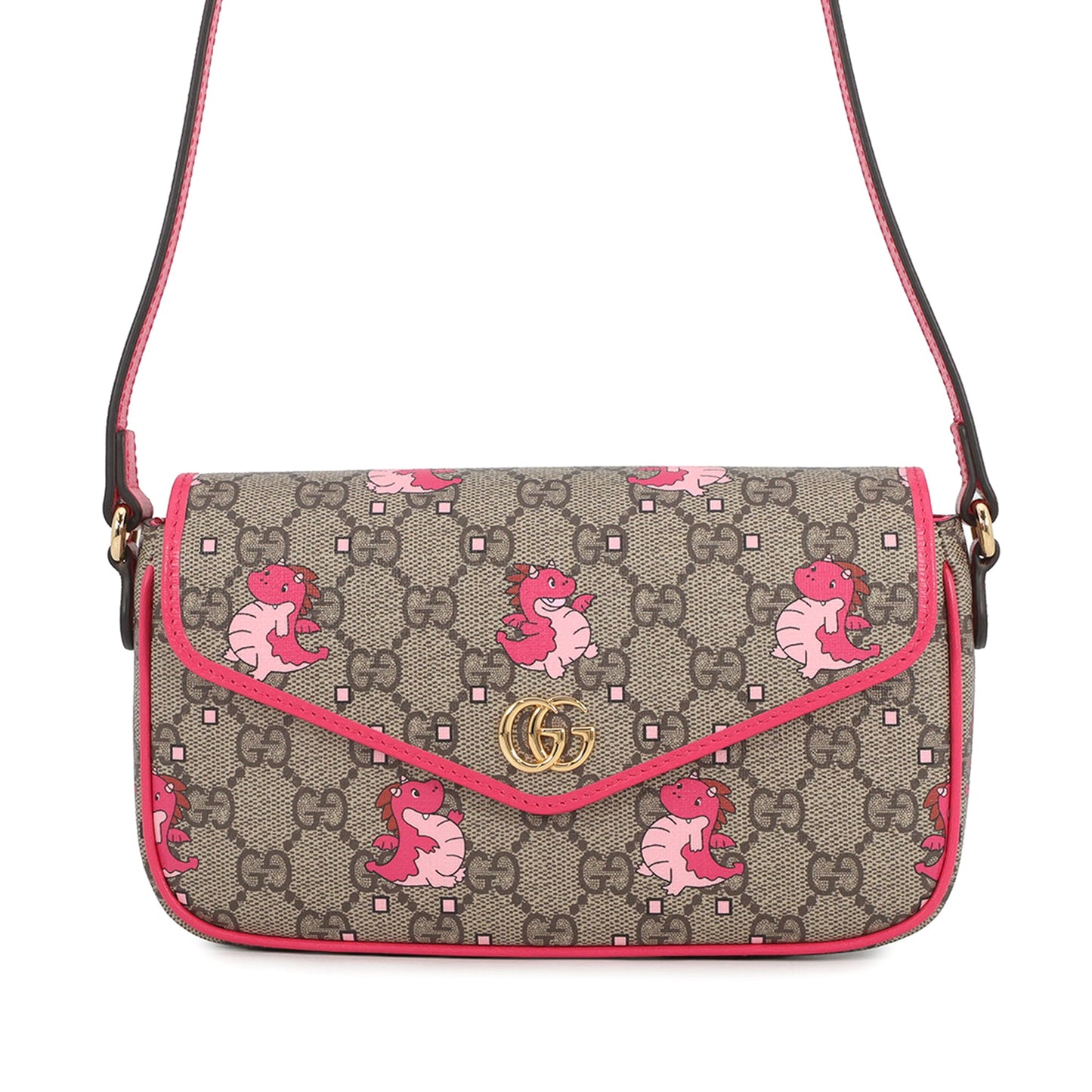 Gucci GG Supreme Ophidia Dragon Pochette Crossbody