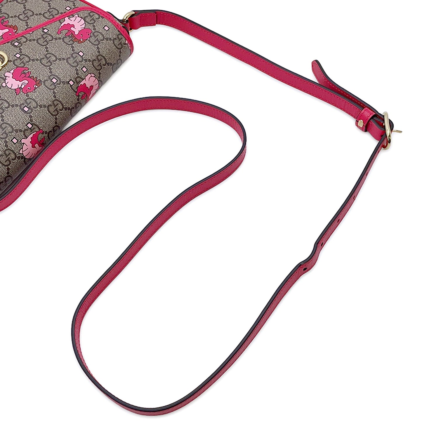 Gucci GG Supreme Ophidia Dragon Pochette Crossbody
