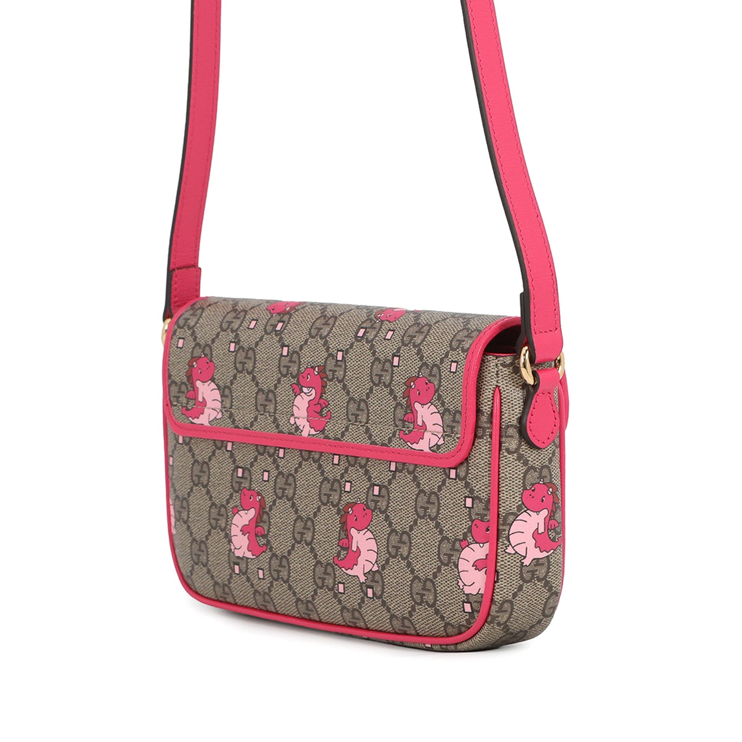 Gucci GG Supreme Ophidia Dragon Pochette Crossbody