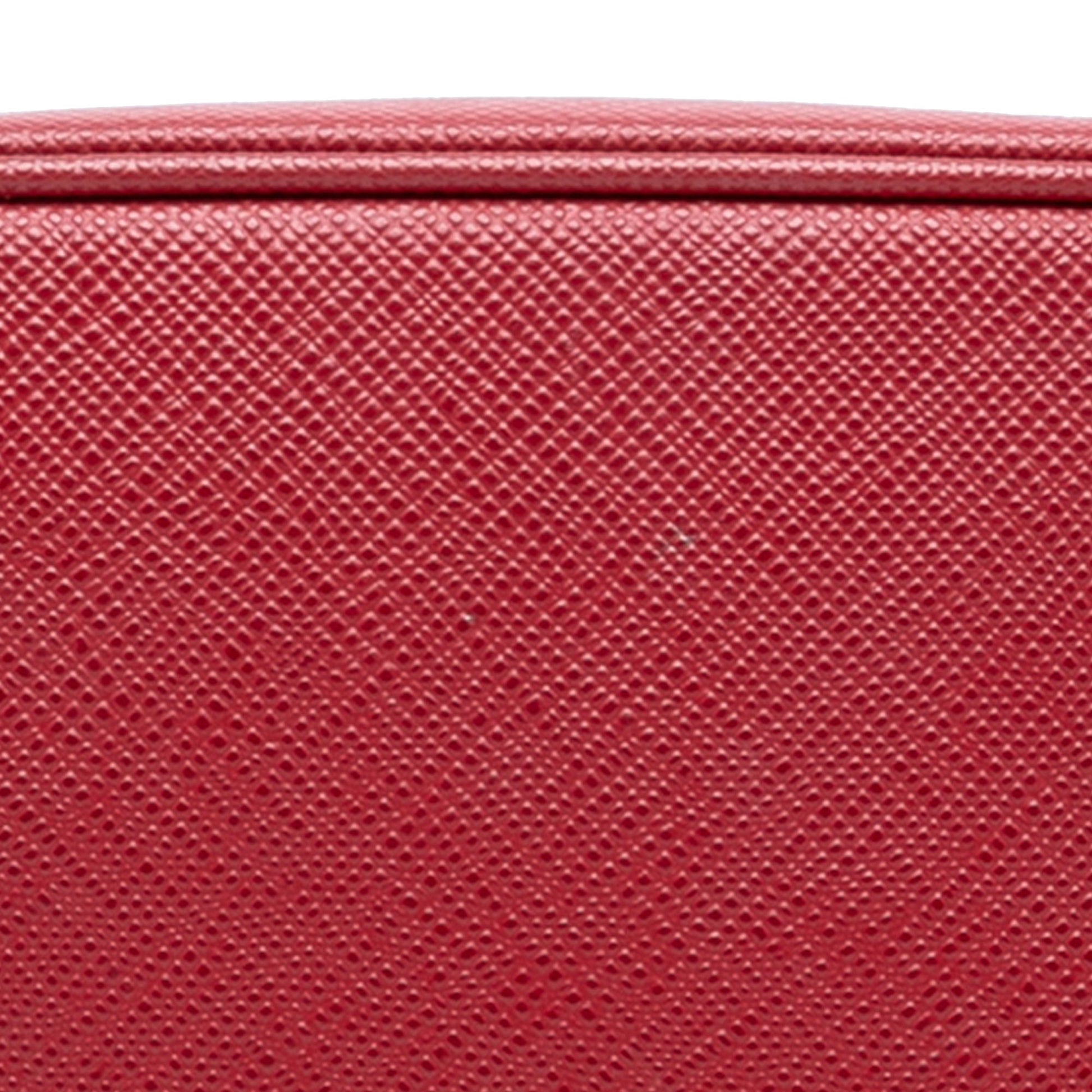 Prada Mini Saffiano Lux Promenade Satchel