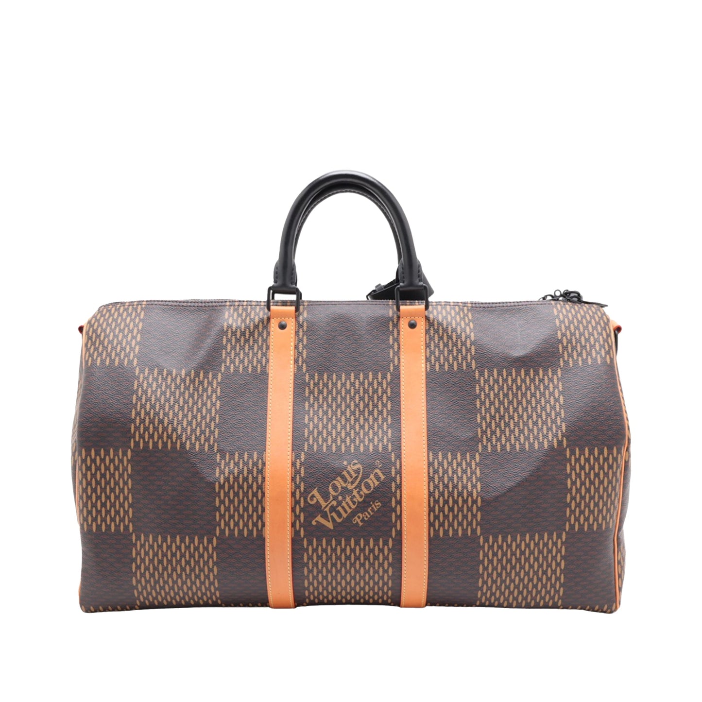 Louis Vuitton x Nigo Giant Damier Ebene Monogram Keepall Bandouliere 50