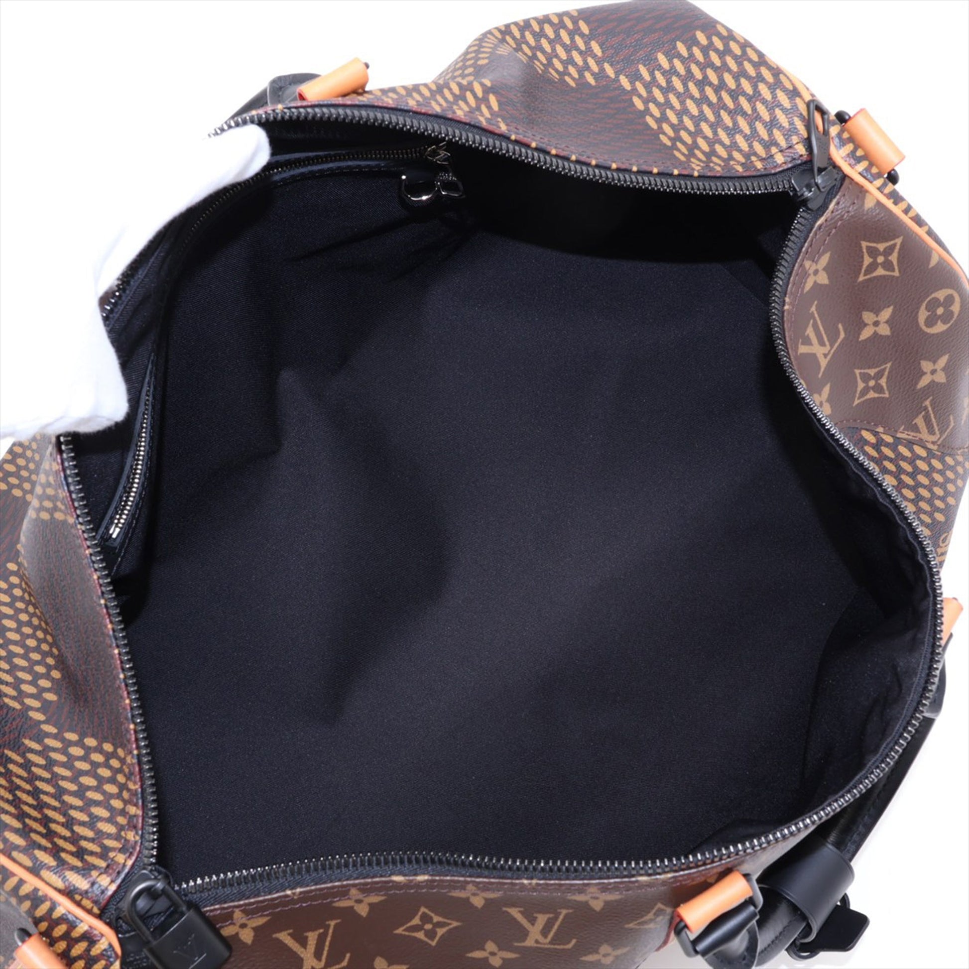 Louis Vuitton x Nigo Giant Damier Ebene Monogram Keepall Bandouliere 50