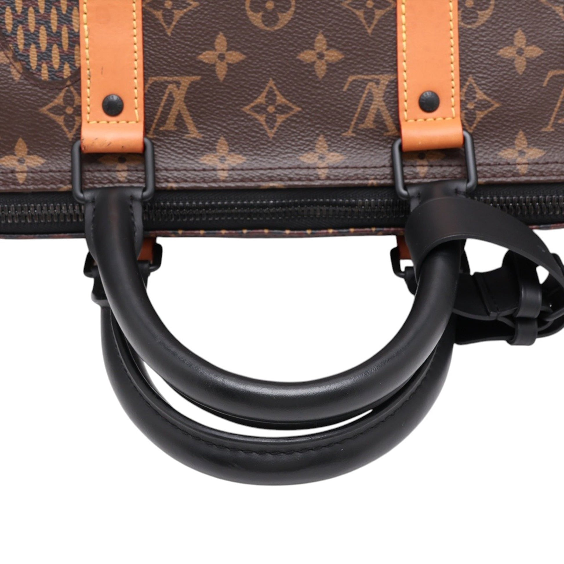Louis Vuitton x Nigo Giant Damier Ebene Monogram Keepall Bandouliere 50