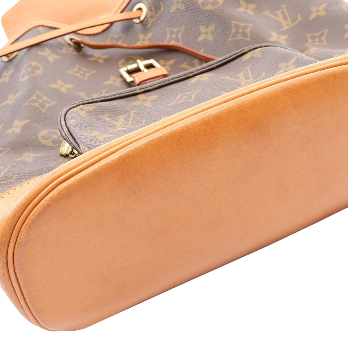 Louis Vuitton Monogram Montsouris MM — Brown