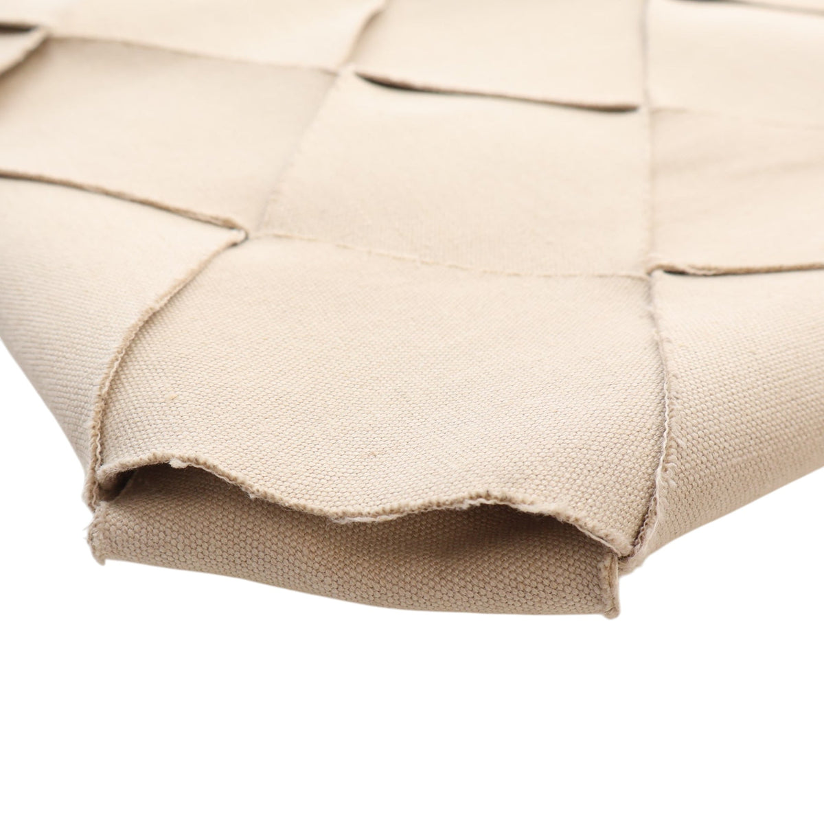 Bottega Veneta Small Canvas French Calfskin Slip Tote