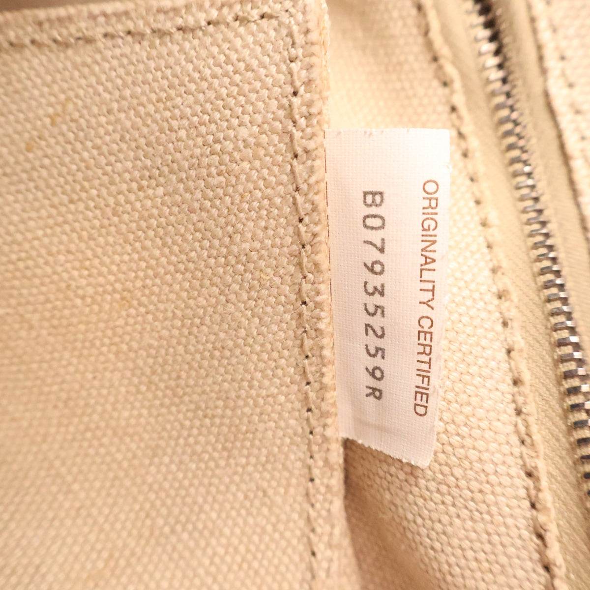 Bottega Veneta Small Canvas French Calfskin Slip Tote